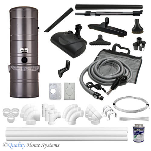 VacuMaid SR64 12-Inlet Pigtail Central Vacuum Kit