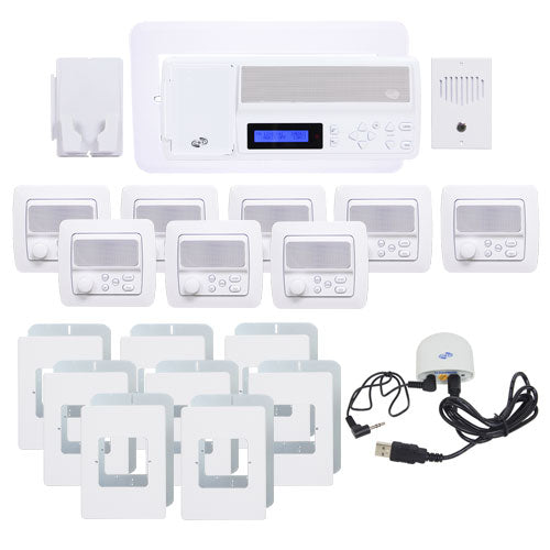 IntraSonic RETRO Intercom System With Bluetooth Replaces M&S 8-Room
