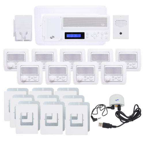 IntraSonic RETRO Intercom System With Bluetooth Replaces M&S 9-Room