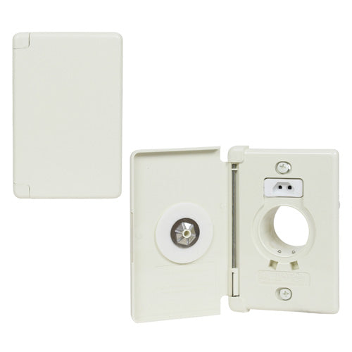 Hayden SuperValve Side Opening Inlet White