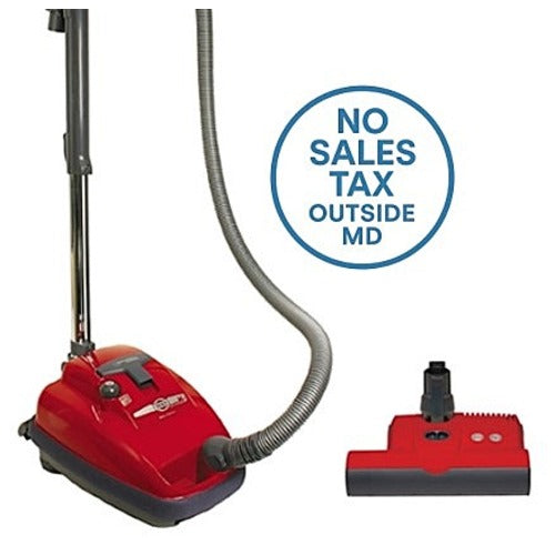 Sebo 90687AM OB Airbelt K3 Canister Vacuum with ET-1 Powerhead Red Open Box