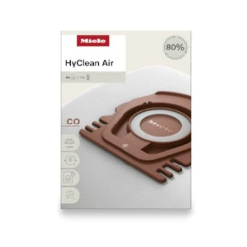 Miele 12774460 CO HyClean Air Vacuum Bags 4-Pack