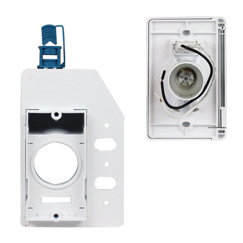 Hayden SuperValve Side Opening Inlet White