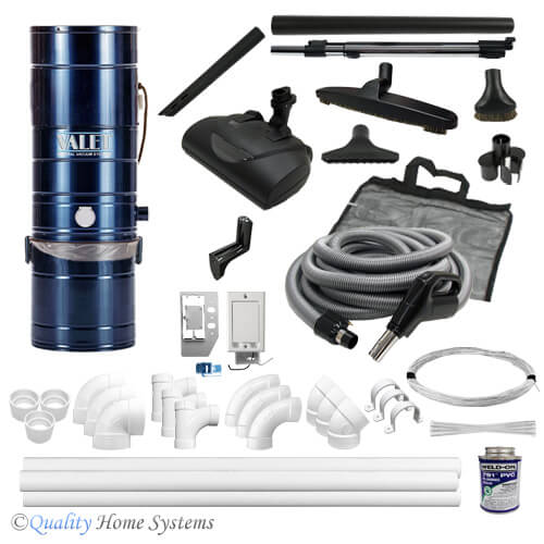 Valet ATQ-4000 12-inlet Pigtail Central Vacuum Kit