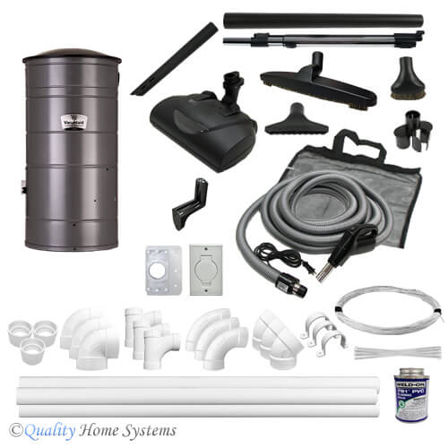 VacuMaid SR800 12-Inlet Pigtail Central Vacuum Kit