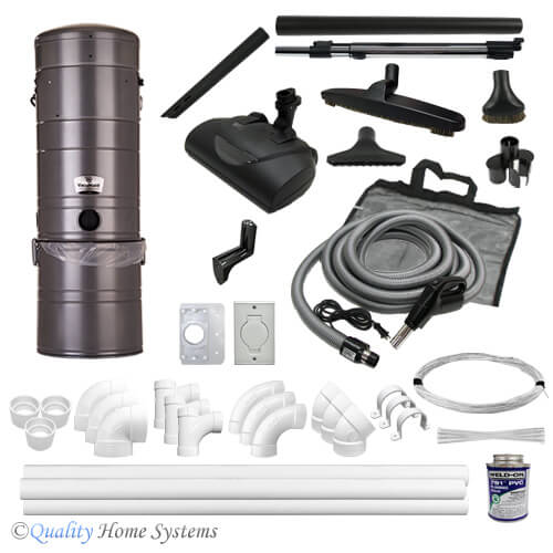 VacuMaid SR60 9-Inlet Pigtail Central Vacuum Kit
