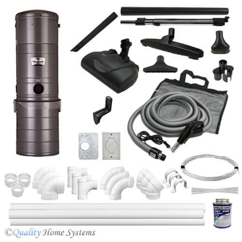 VacuMaid SR14 6-Inlet Pigtail Central Vacuum Kit