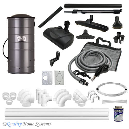 VacuMaid SR52 9-Inlet Pigtail Central Vacuum Kit