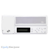 IntraSonic R-MH4PAC 4-Room White Horizontal Intercom Kit with Bluetooth No Door or Patio