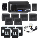 IntraSonic RETRO-MVPACB 5-Room Vertical Intercom Kit Black W-Bluetooth