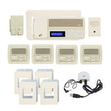 IntraSonic RETRO-MV4PACA 4-Room Almond Vertical Intercom Kit W-Bluetooth