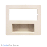 IntraSonic RETRO-MCTPA Combination Cover Plate Almond