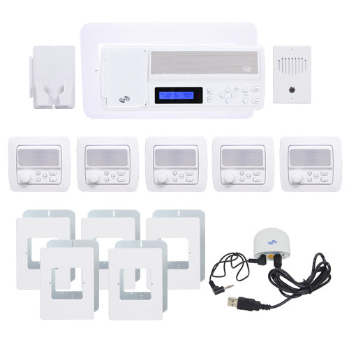 IntraSonic RETRO Intercom System With Bluetooth Replaces M&S 5-Room
