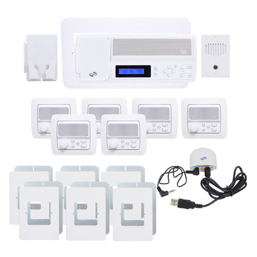 IntraSonic RETRO Intercom System With Bluetooth Replaces M&S 6-Room