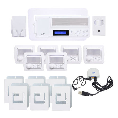 IntraSonic RETRO Intercom System With Bluetooth Replaces M&S 6-Room