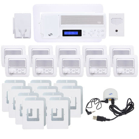 IntraSonic RETRO Intercom System With Bluetooth Replace M&S 10-Room