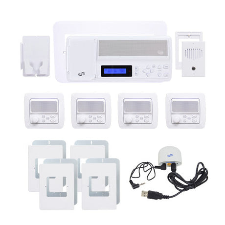 IntraSonic RETRO Intercom System With Bluetooth Replaces Nutone