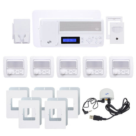 IntraSonic RETRO Intercom System With Bluetooth Replaces Nutone 5-Room