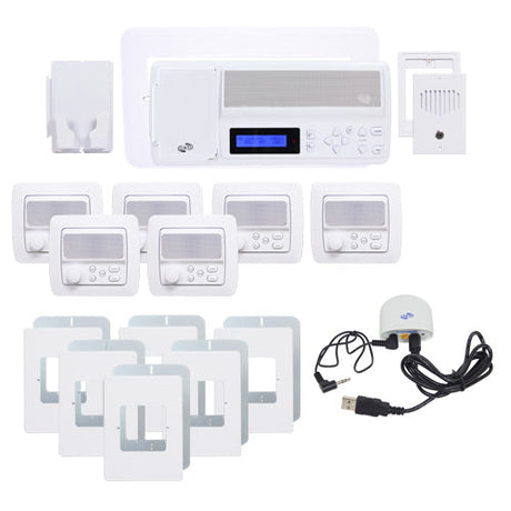 IntraSonic RETRO Intercom System With Bluetooth Replaces Nutone 6-Room