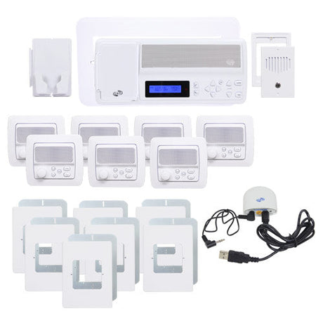 IntraSonic RETRO Intercom System With Bluetooth Replaces Nutone 7-Room