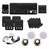 IntraSonic I2000MC4PACB Basic Pack Black W-Bluetooth Receiver