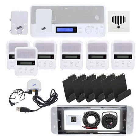 IntraSonic I2000M 6-Rm Intercom System With Bluetooth 6-Room