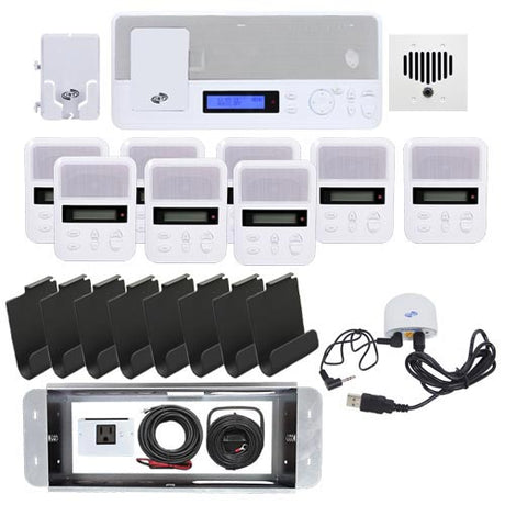 IntraSonic I2000M 8-Rm Intercom System With Bluetooth 8-Room