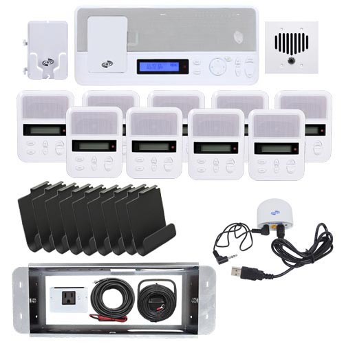 IntraSonic I2000M 9-Rm Intercom System  With Bluetooth 9-Room