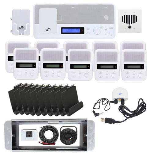IntraSonic I2000M 10-Rm Intercom System With Bluetooth 10-Room