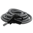 Low Voltage Central Vacuum Hose Gas Pump Silver 35 Ft 5 Yr Warranty