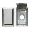 VacuMaid WS629X Metal Wall Inlet With Microswitch Stainless