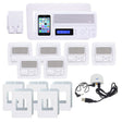 IntraSonic R-MVPAC 5-Room White Vertical Intercom Kit with Bluetooth No Door