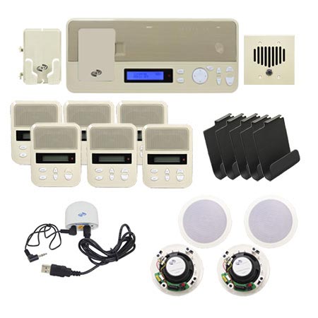 IntraSonic I2000MCPACA Deluxe Pack Almond W/Bluetooth