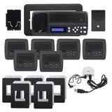 IntraSonic RETRO-MVPACB 5-Room Vertical Intercom Kit Black W-Bluetooth