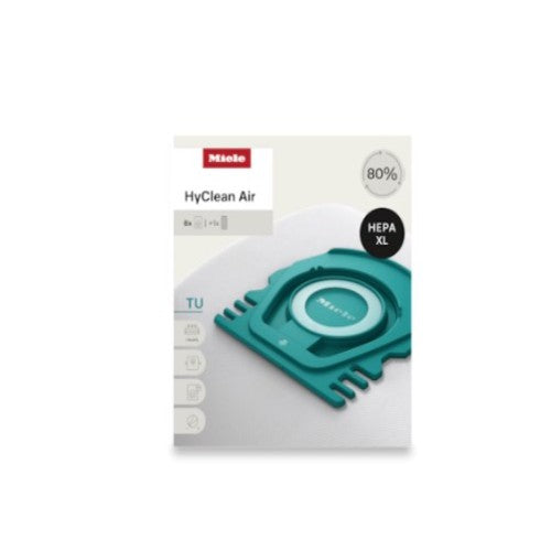 Miele 12909770 TU Allergy XL HyClean Air Vacuum Bags 8-Pack