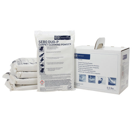 Sebo 0472AM duo-P Cleaning Powder 5.5 Lb Size