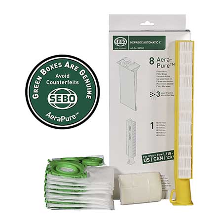Sebo 5827AM HEPA Service Box - X Series